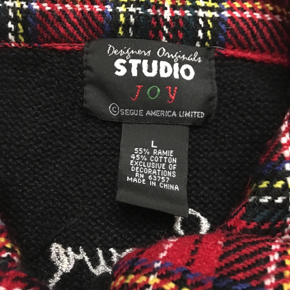 Designer Originals Studio Joy Black Snowman Vest - Picture 6 of 8